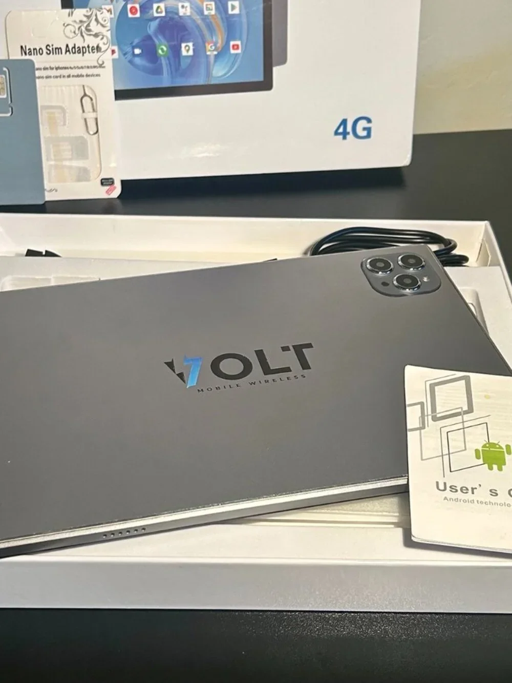 Volt 10.1” Android Tablet - 4GB RAM, 32GB Storage – Open Box / Like New